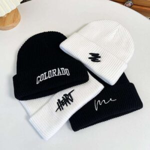 Knitted beanies
